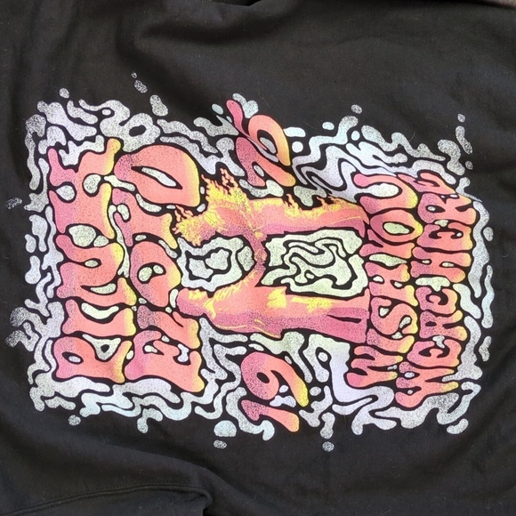 Pink Floyd Wish You Were Here Sweatshirt, Goodie Two Sleeves For Kitty Rescue! - Picture 4 of 5